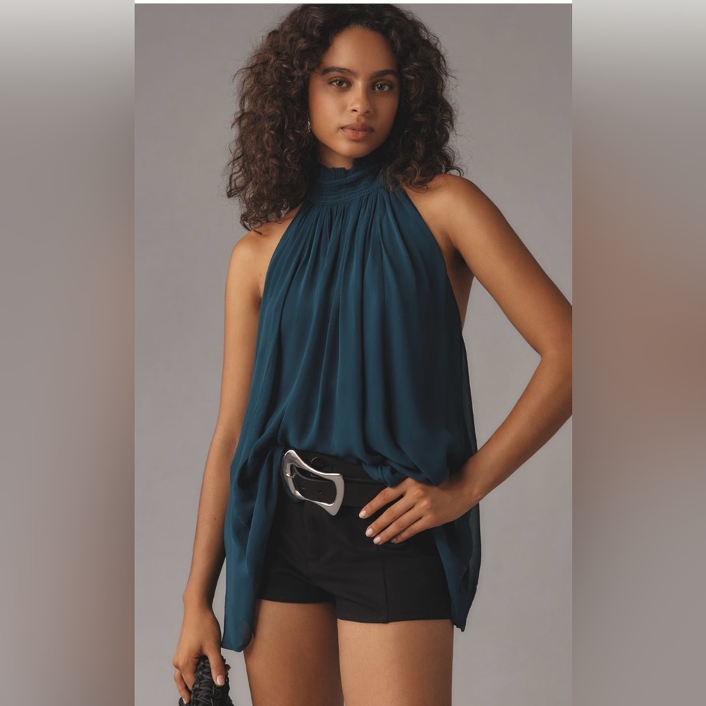 Anthropologie Halter Tank
